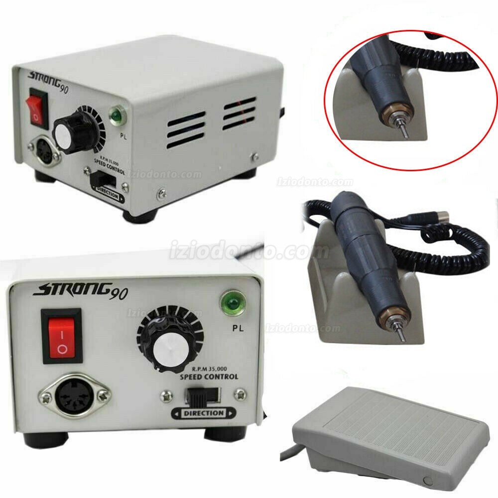 Shiyang Strong 90 Tipo Micromotor com peça de mão 35K compatível co Marathon